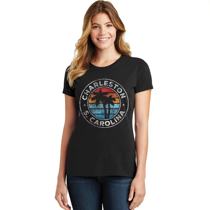 Charleston South Carolina Sc Vintage Women's T-Shirt