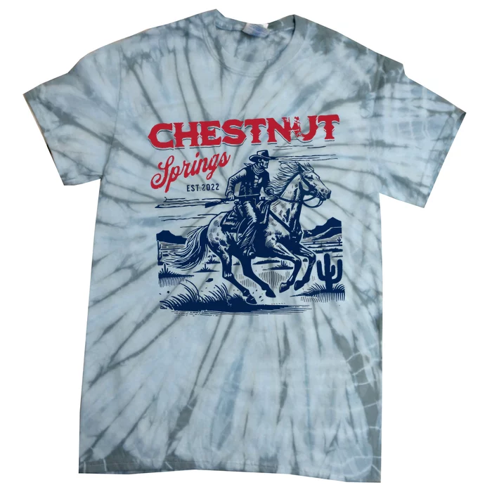 Chestnut Springs Cowboy Tie-Dye T-Shirt