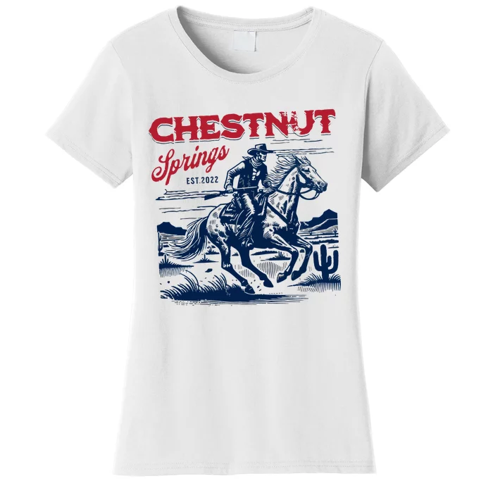 Chestnut Springs Cowboy Women's T-Shirt