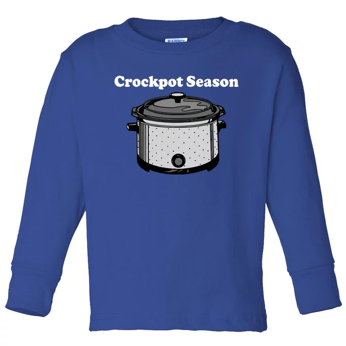 Crockpot Season Toddler Long Sleeve Shirt