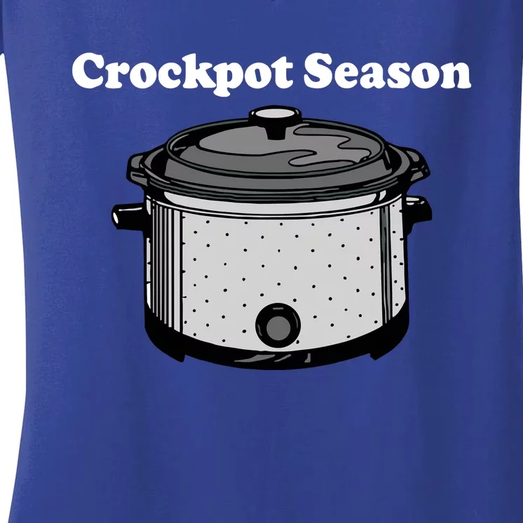 Crockpot Season Women's V-Neck T-Shirt