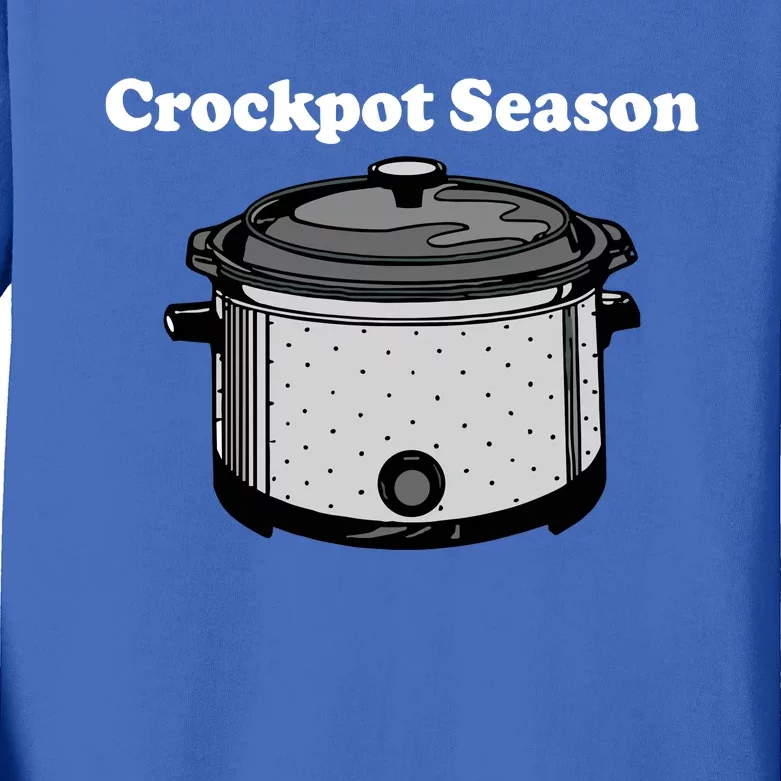 Crockpot Season Kids Long Sleeve Shirt