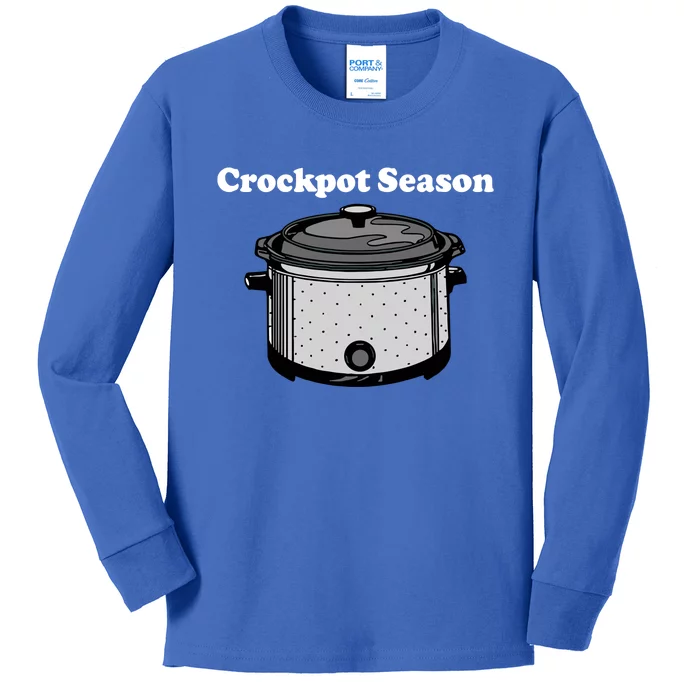 Crockpot Season Kids Long Sleeve Shirt