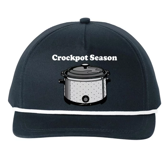 Crockpot Season Snapback Five-Panel Rope Hat