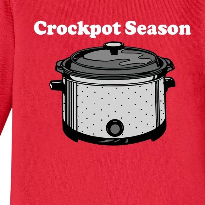 Crockpot Season Baby Long Sleeve Bodysuit