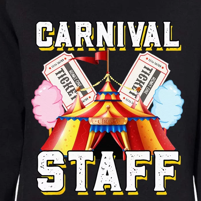 Carnival Staff Circus Event Security Ringmaster Lover Cute Womens California Wash Sweatshirt