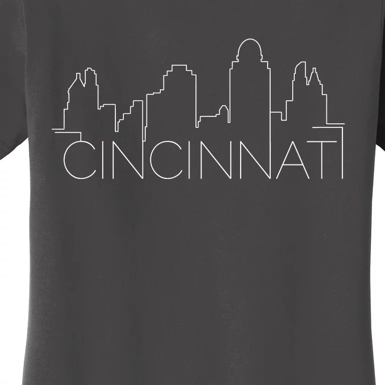 Cincinnati Skyline City View Women's T-Shirt