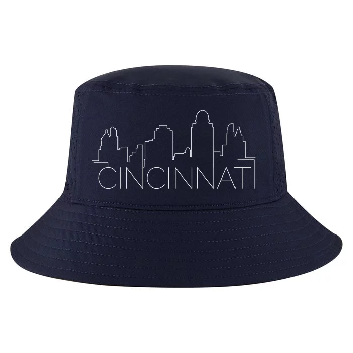 Cincinnati Skyline City View Cool Comfort Performance Bucket Hat