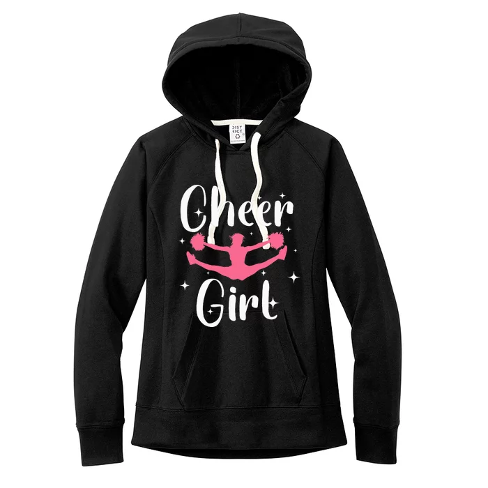 Cheer Squad Cheerleading Funny Cheerleader Women's Fleece Hoodie