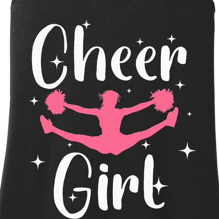 Cheer Squad Cheerleading Funny Cheerleader Ladies Essential Tank