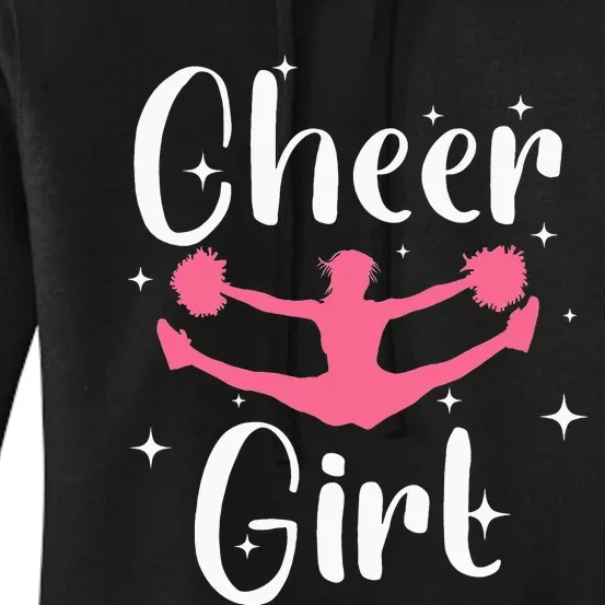 Cheer Squad Cheerleading Funny Cheerleader Women's Pullover Hoodie