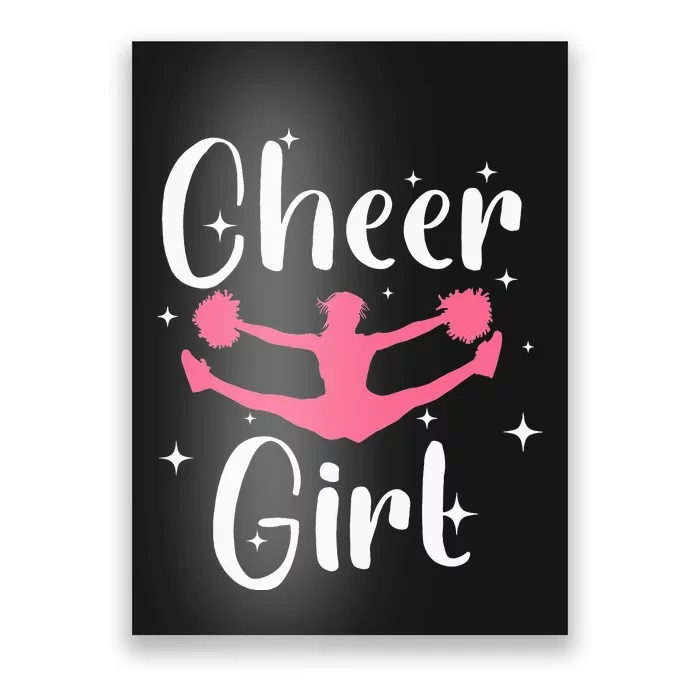 Cheer Squad Cheerleading Funny Cheerleader Poster