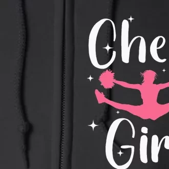 Cheer Squad Cheerleading Funny Cheerleader Full Zip Hoodie