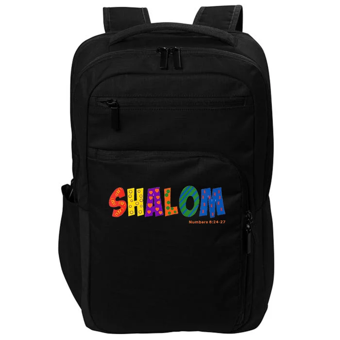 Colorful Shalom Impact Tech Backpack