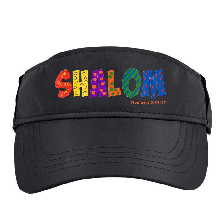 Colorful Shalom Adult Drive Performance Visor