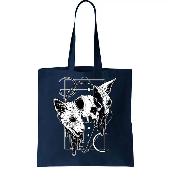 Cosmic Sphynx Tote Bag