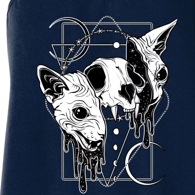 Cosmic Sphynx Women's Racerback Tank