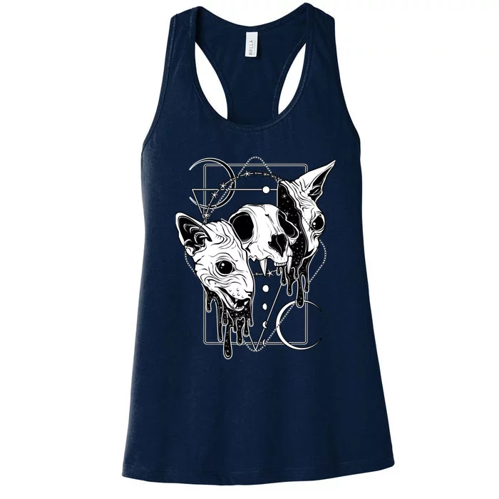 Cosmic Sphynx Women's Racerback Tank