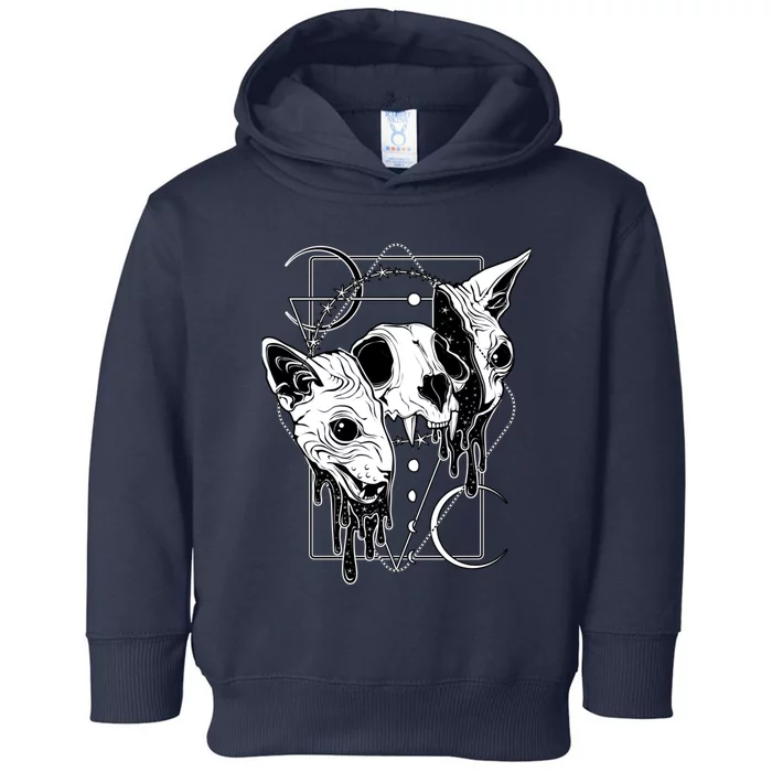 Cosmic Sphynx Toddler Hoodie