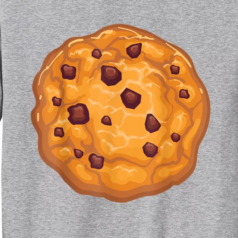 Cookie Shirt Chocolate Chip Cookie Costume Shirt Tall Sweatshirt