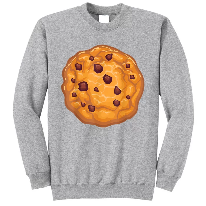 Cookie Shirt Chocolate Chip Cookie Costume Shirt Tall Sweatshirt