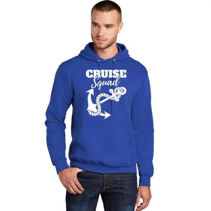 Cruise Squad Cruise Ship For Family Friends Gift Tall Hoodie