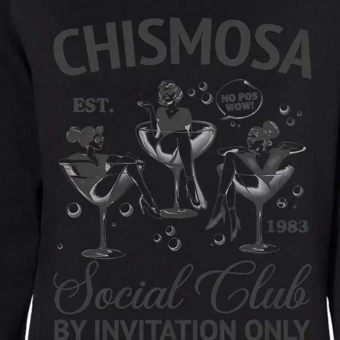 Chismosa Social Club Latina Mexicana Funny Hispanic Women Womens California Wash Sweatshirt