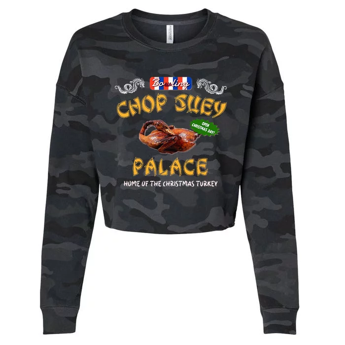 Christmas Story Chop Suey Palace Funny 80s Classic Chinese Cropped Pullover Crew