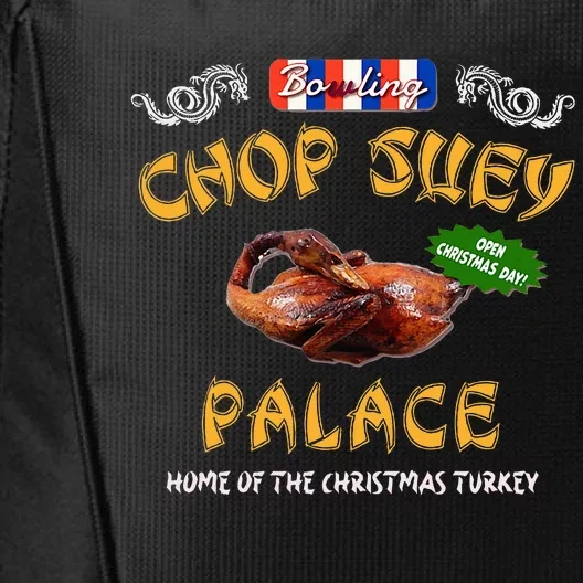 Christmas Story Chop Suey Palace Funny 80s Classic Chinese City Backpack