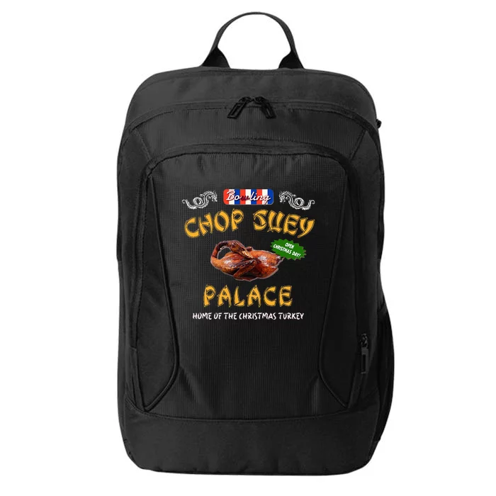 Christmas Story Chop Suey Palace Funny 80s Classic Chinese City Backpack