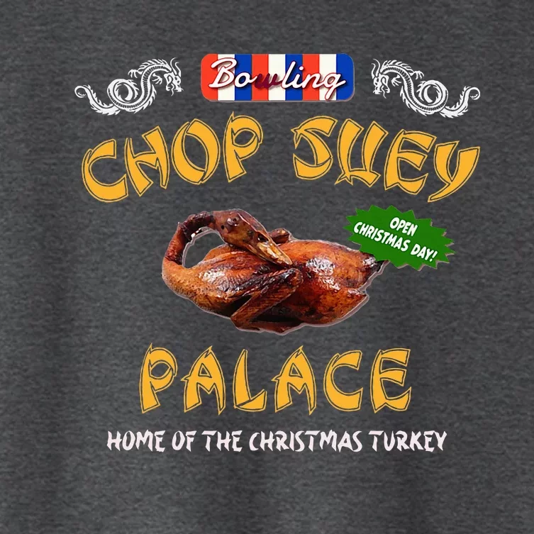 Christmas Story Chop Suey Palace Funny 80s Classic Chinese Women's Crop Top Tee