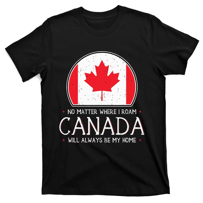 Canadian Shirts Canada Pride Flag North Maple Leaf Eh Gift T-Shirt