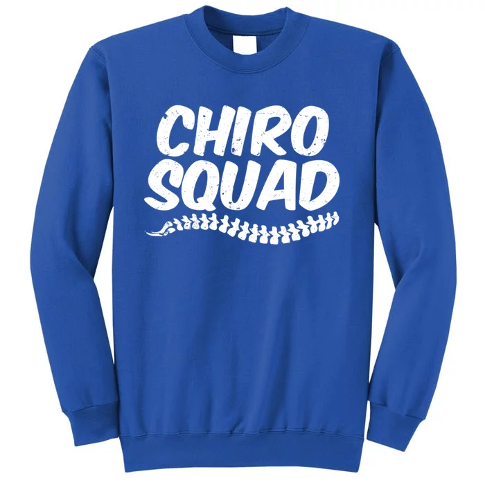 Chiro Squad Chiropractic Funny Chiropractor Novelty Humor Cool Gift Sweatshirt