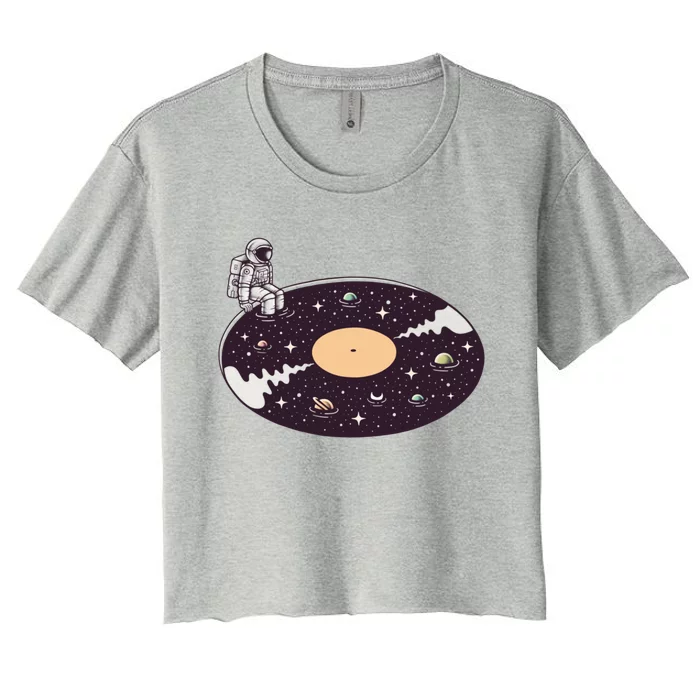 Cosmic Sound Women's Crop Top Tee