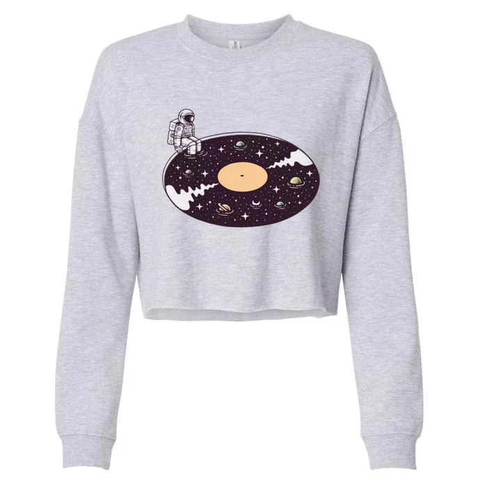 Cosmic Sound Cropped Pullover Crew