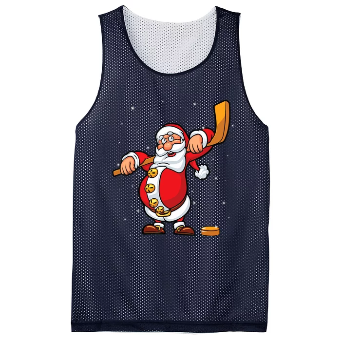 Christmas Santa Claus Ice Hockey Gifts Boys Teens Mesh Reversible Basketball Jersey Tank