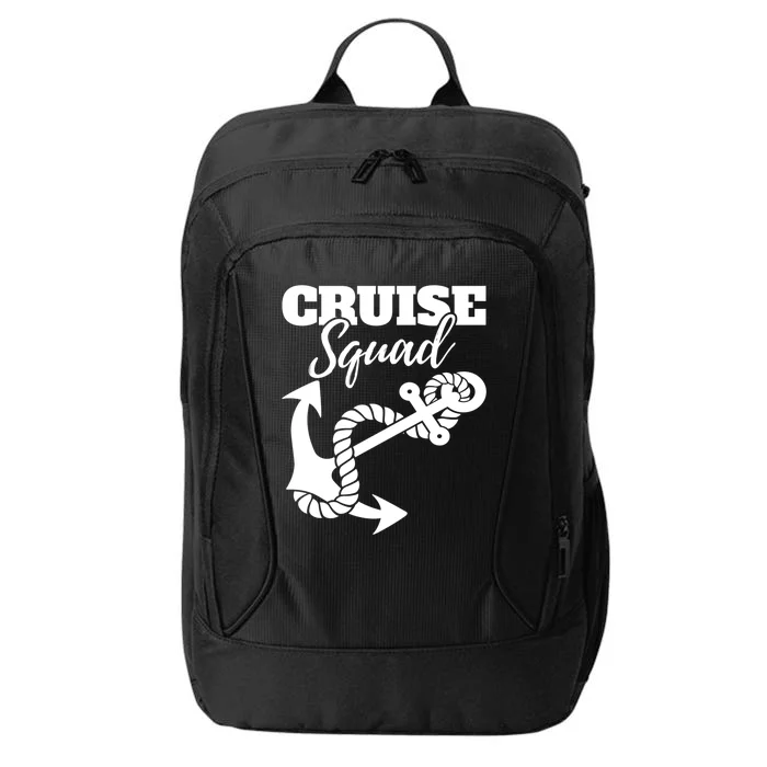 Cruise Squad Cruise Ship For Family Friends Cool Gift City Backpack