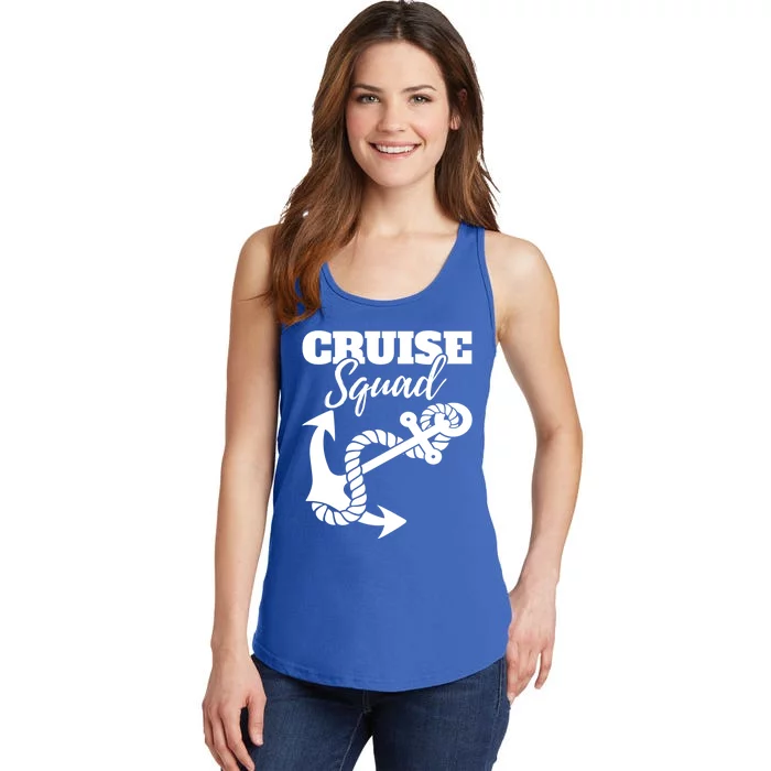 Cruise Squad Cruise Ship For Family Friends Cool Gift Ladies Essential Tank