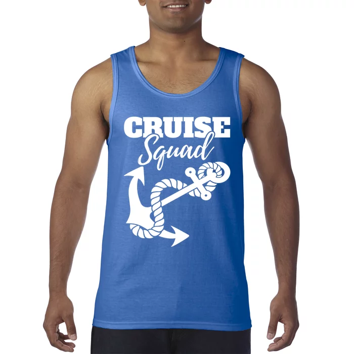 Cruise Squad Cruise Ship For Family Friends Cool Gift Tank Top