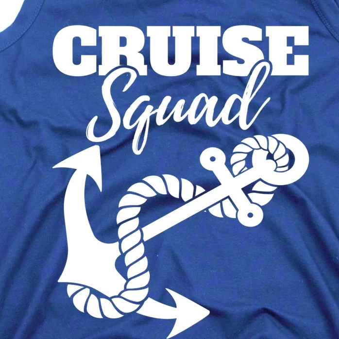 Cruise Squad Cruise Ship For Family Friends Cool Gift Tank Top