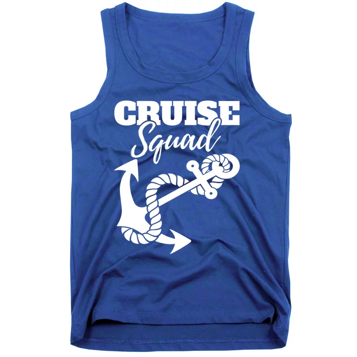 Cruise Squad Cruise Ship For Family Friends Cool Gift Tank Top