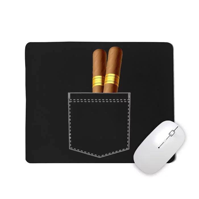 Cigar Smoke Cuban Cuba Tobacco Gift For Smoker Mousepad