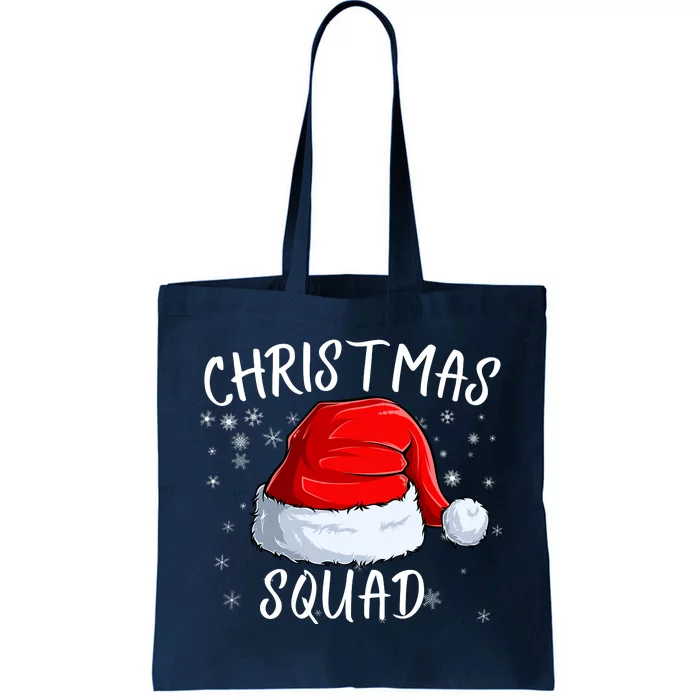 Christmas Squad Christmas Pajama Party Family Group Matching Tote Bag