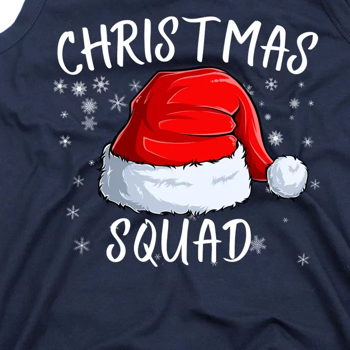 Christmas Squad Christmas Pajama Party Family Group Matching Tank Top