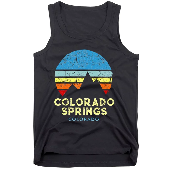 Colorado Springs Colorado Tank Top