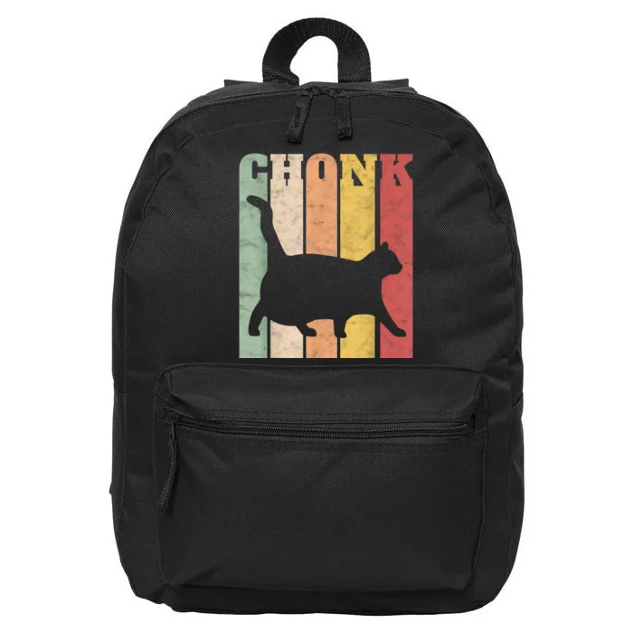 Chonk Scale Cat Meme Chonky Chonk Memes 16 in Basic Backpack