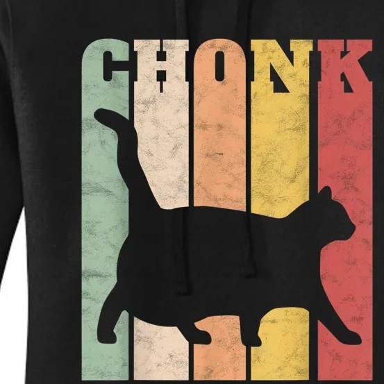 Chonk Scale Cat Meme Chonky Chonk Memes Women's Pullover Hoodie