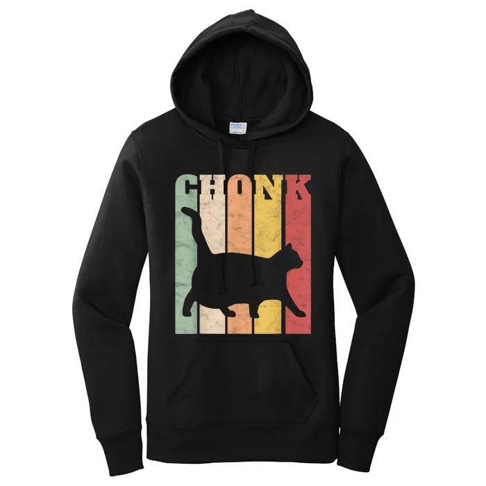 Chonk Scale Cat Meme Chonky Chonk Memes Women's Pullover Hoodie