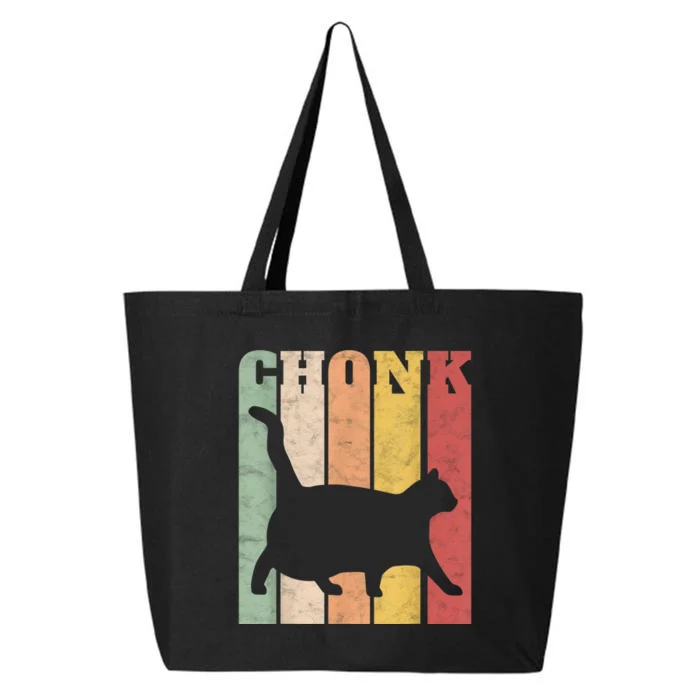 Chonk Scale Cat Meme Chonky Chonk Memes 25L Jumbo Tote