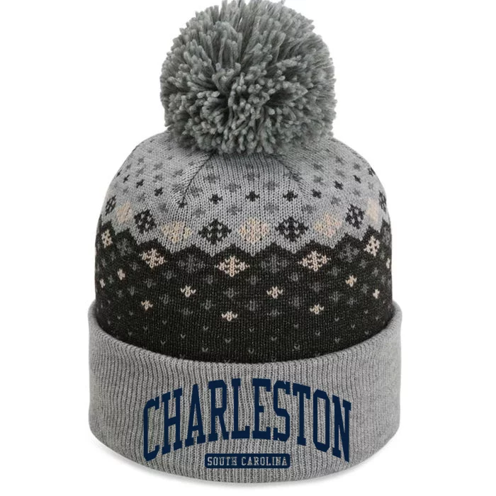 Charleston South Carolina Sc College University Style The Baniff Cuffed Pom Beanie